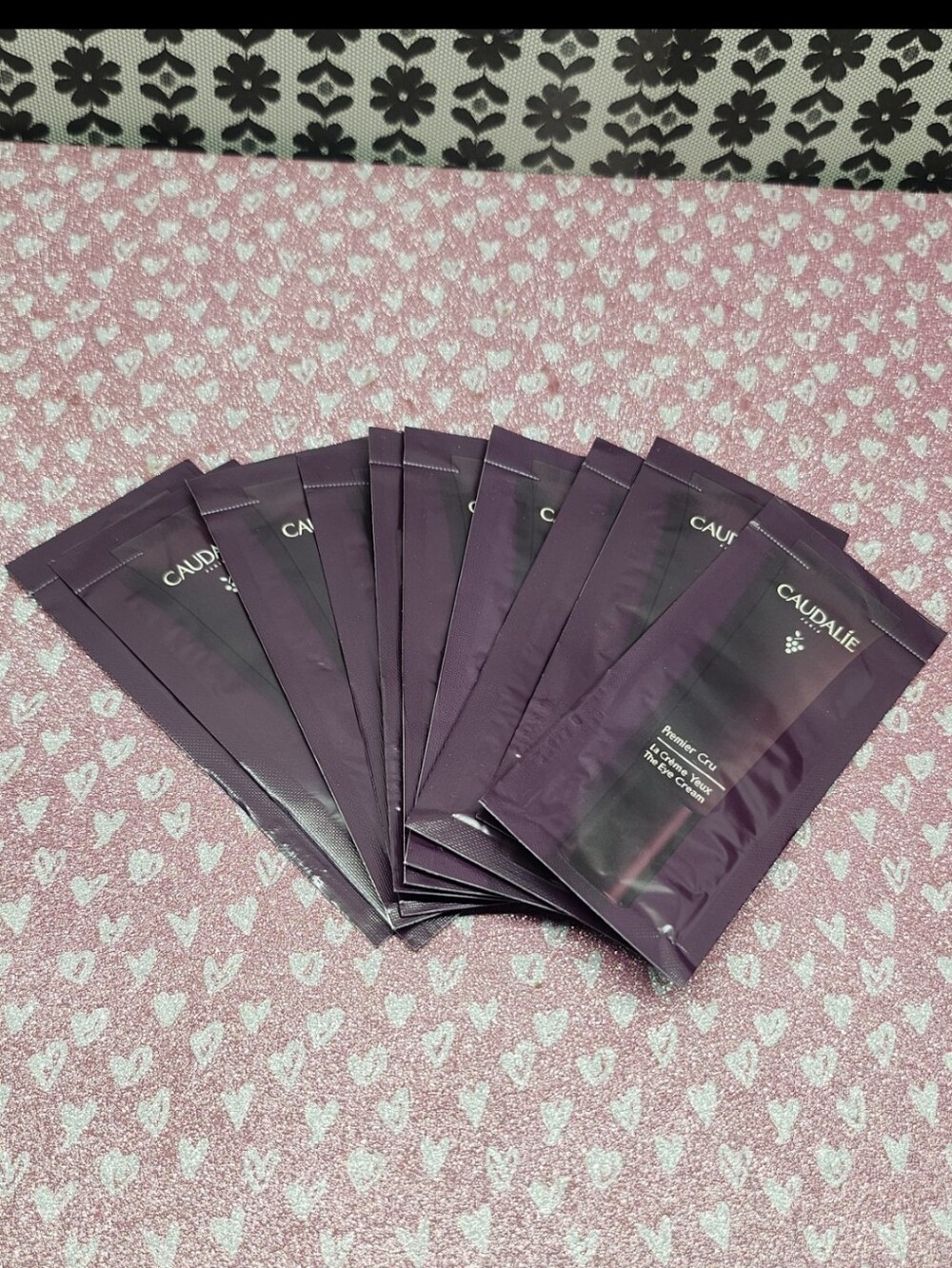 10 QTY - CAUDALIE Premier Cru The Eye Cream 0.05 Oz Each Sample Packet